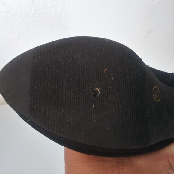 Metaphor women's size 7 1/2 black high heel ankle boots - Picture 16 of 16